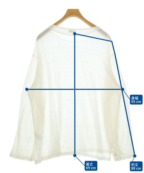 MAATEE&SONS（マーティーアンドサンズ）Tシャツ・カットソー 白 サイズ:3(L位) メンズ/2200653575063