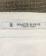 MAATEE&SONS（マーティーアンドサンズ）スラックス カーキ サイズ:2(M位) メンズ/2200733950049