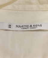 MAATEE&SONS（マーティーアンドサンズ）カジュアルシャツ 白 サイズ:3(XL位) メンズ/2200733950117