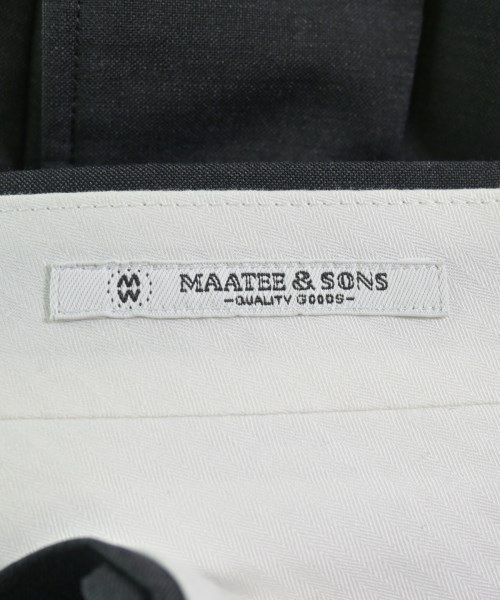 MAATEE&SONS（マーティーアンドサンズ）スラックス グレー サイズ:2(M位) メンズ/2200729301176