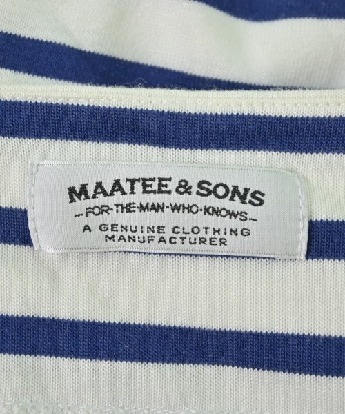 MAATEE&SONS（マーティーアンドサンズ）Tシャツ・カットソー 紺 サイズ:-(L位) メンズ/2200736429016
