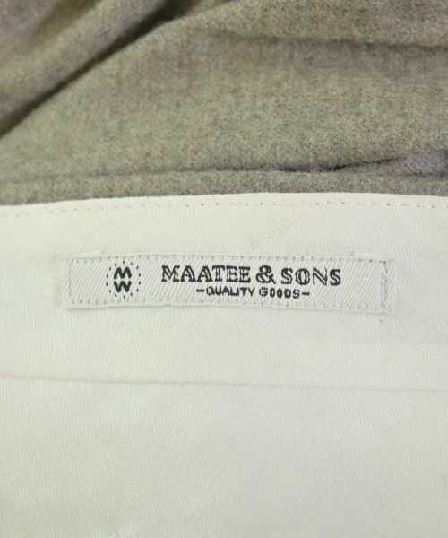 MAATEE&SONS（マーティーアンドサンズ）スラックス グレー サイズ:2(M位) メンズ/2200726192289