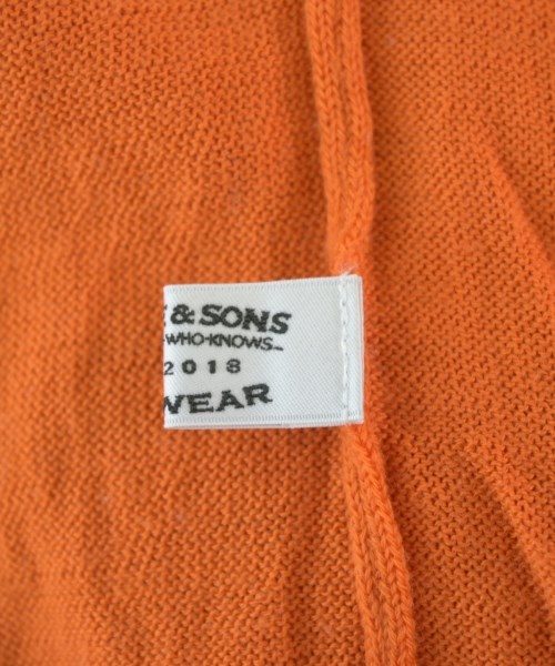 MAATEE&SONS（マーティーアンドサンズ）ニット・セーター オレンジ サイズ:-(M位) メンズ/2200721906034