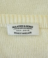 MAATEE&SONS（マーティーアンドサンズ）ニット・セーター 白 サイズ:-(M位) メンズ/2200721906041