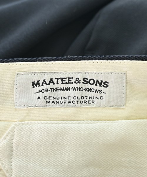 MAATEE&SONS（マーティーアンドサンズ）スラックス 黒 サイズ:-(S位) メンズ/2200729095020