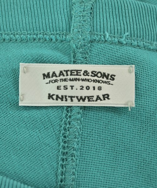 MAATEE&SONS（マーティーアンドサンズ）Tシャツ・カットソー 青 サイズ:2(M位) メンズ/2200683252088