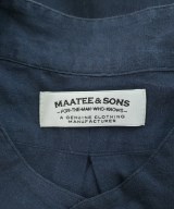MAATEE&SONS（マーティーアンドサンズ）カジュアルシャツ 紺 サイズ:2(M位) メンズ/2200685788011