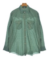 MAATEE&SONS（マーティーアンドサンズ）カジュアルシャツ 緑 サイズ:3(L位) メンズ/2200681405288
