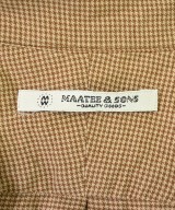 MAATEE&SONS（マーティーアンドサンズ）カジュアルシャツ 茶 サイズ:3(L位) メンズ/2200691518022