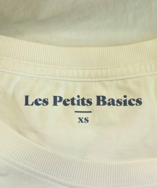 Les Petits Basics（ルプチベーシック）Tシャツ・カットソー 白 サイズ:XS レディース/2200630397084