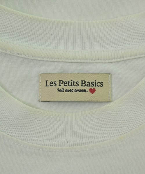 Les Petits Basics（ルプチベーシック）Tシャツ・カットソー 白 サイズ:M メンズ/2200679736066