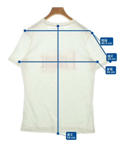 Les Petits Basics（ルプチベーシック）Tシャツ・カットソー 白 サイズ:S レディース/2200709068235