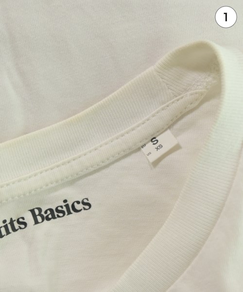 Les Petits Basics（ルプチベーシック）Tシャツ・カットソー 白 サイズ:S レディース/2200709068235