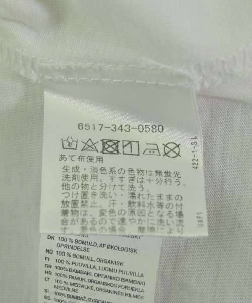Les Petits Basics（ルプチベーシック）Tシャツ・カットソー 白 サイズ:XS レディース/2200721290065