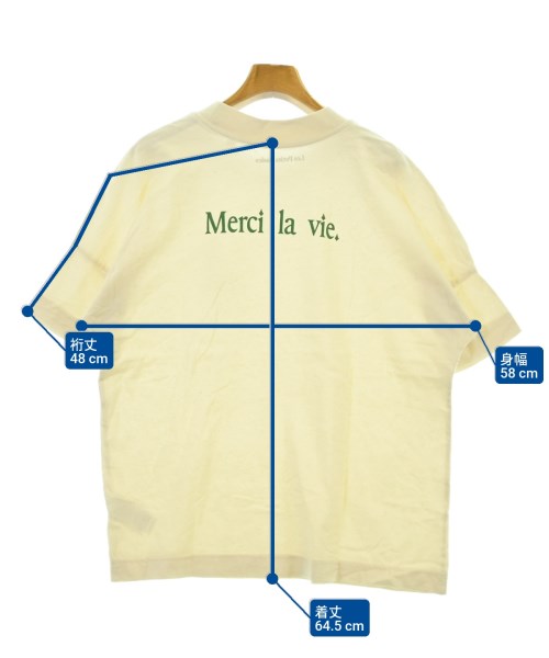 Les Petits Basics（ルプチベーシック）Tシャツ・カットソー 白 サイズ:S レディース/2200674857155