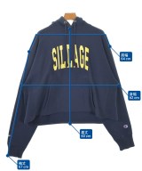 Sillage（シアージ）パーカー 紺 サイズ:XL メンズ/2200618874026