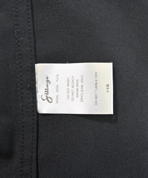 Sillage（シアージ）カジュアルシャツ 黒 サイズ:F メンズ/2200656301010