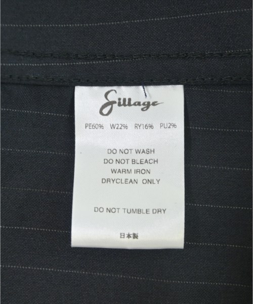 Sillage（シアージ）カジュアルシャツ 黒 サイズ:F メンズ/2200646333304