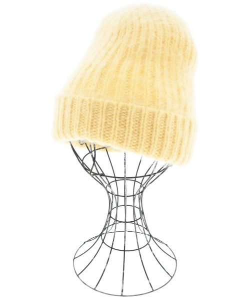 Sillage(シアージ)ニットキャップ・ビーニー 黄 サイズ:F/2200658521034