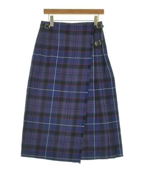 TARA MILLS(タラミルズ)ひざ丈スカート 紫 サイズ:38(M位)/2200651603119