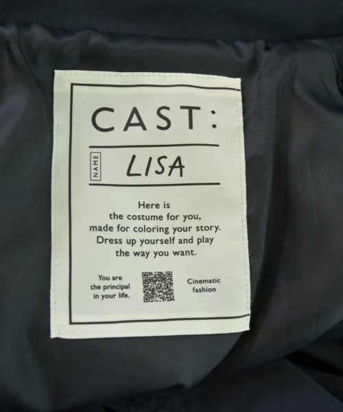 CAST:（キャスト：）トレンチコート 紺 サイズ:M レディース/2200679353010