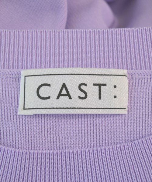 CAST:（キャスト：）ニット・セーター 紫 サイズ:M レディース/2200696564017