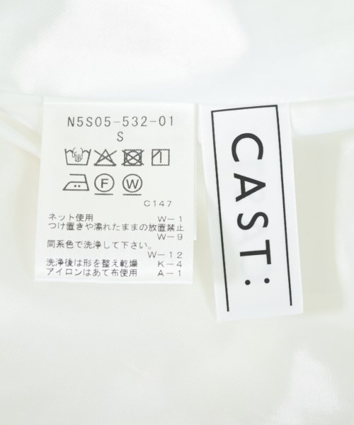 CAST:（キャスト：）ロング・マキシ丈スカート 白 サイズ:S レディース/2200701288112