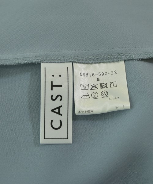 CAST:（キャスト：）ノースリーブ 青 サイズ:M レディース/2200711474123