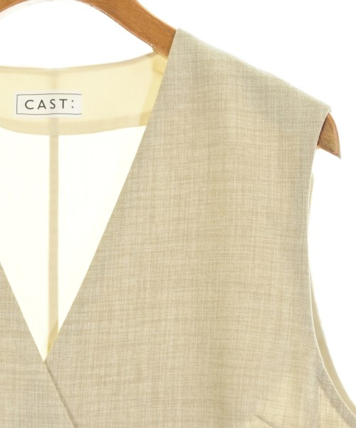 CAST:（キャスト：）ジャケット ベージュ サイズ:M レディース/2200712849098
