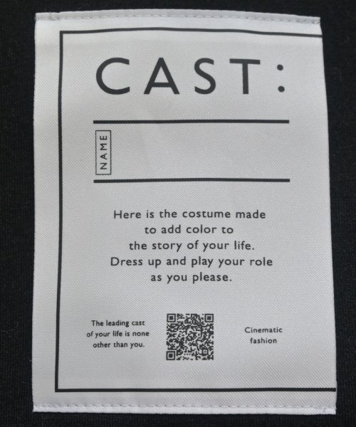 CAST:（キャスト：）その他 黒 サイズ:M レディース/2200706143027