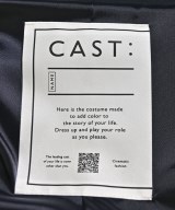 CAST:（キャスト：）ノーカラージャケット 紺 サイズ:M レディース/2200724479023