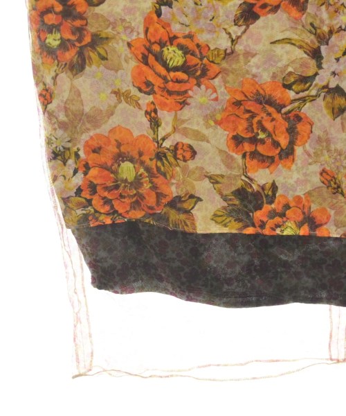 KWAIDAN EDITIONS（カイダンエディションズ）ひざ丈スカート オレンジ サイズ:36(XS位) レディース/2200675835213