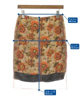 KWAIDAN EDITIONS（カイダンエディションズ）ひざ丈スカート オレンジ サイズ:36(XS位) レディース/2200675835213