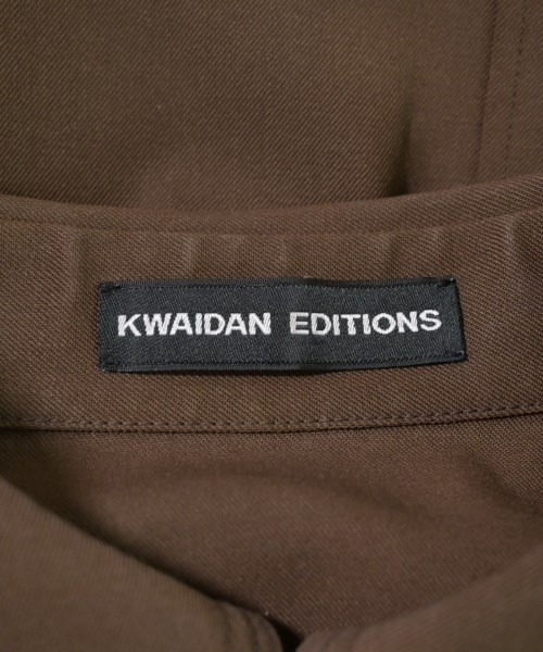 KWAIDAN EDITIONS（カイダンエディションズ）カジュアルシャツ 茶 サイズ:42(M位) レディース/2200684653013