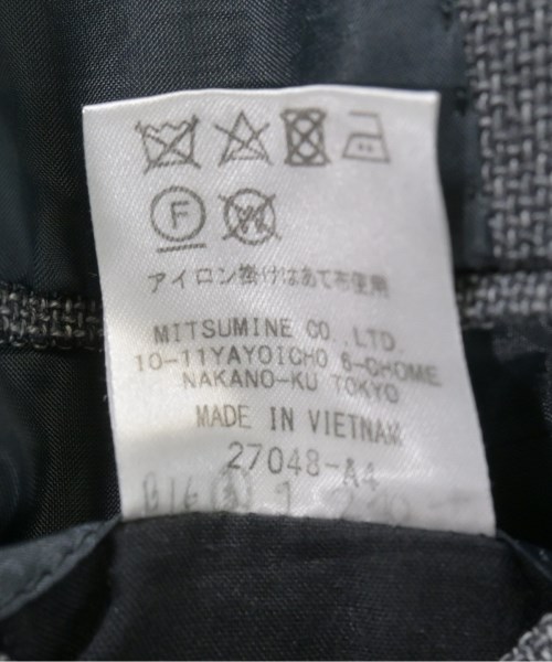 Mitsumine（ミツミネ）テーラードジャケット グレー サイズ:-(S位) メンズ/2200625745036