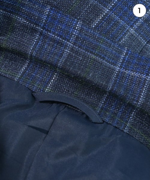 Mitsumine（ミツミネ）ジャケット 青 サイズ:L メンズ/2200630220061