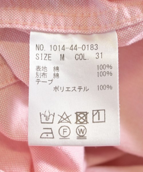 Mitsumine（ミツミネ）カジュアルシャツ ピンク サイズ:M レディース/2200726573019