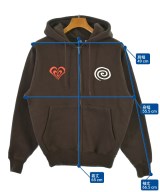 SOL（ソル）パーカー 茶 サイズ:S メンズ/2200658841057