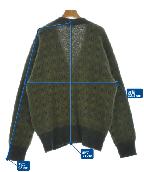 SOL（ソル）カーディガン カーキ サイズ:L メンズ/2200650256026