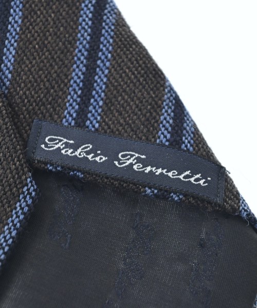 Fabio Ferretti（ファビオ フェレッティ）ネクタイ 茶 サイズ:- メンズ/2200681628069