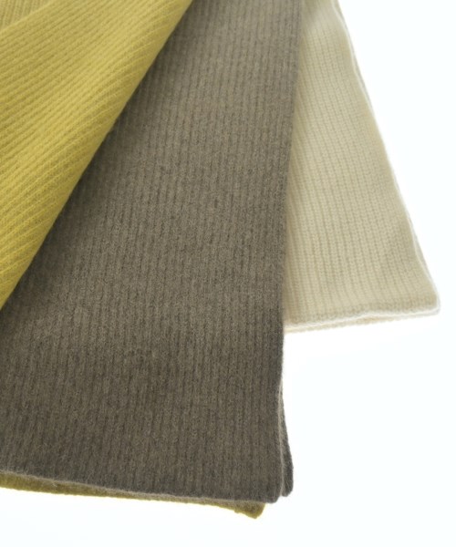 THROW（スロー）マフラー 黄 サイズ:F レディース/2200644739085