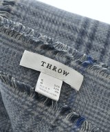 THROW（スロー）マフラー 青 サイズ:- レディース/2200670103140