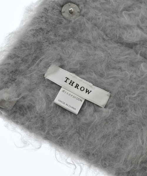 THROW（スロー）マフラー グレー サイズ:- レディース/2200664246297