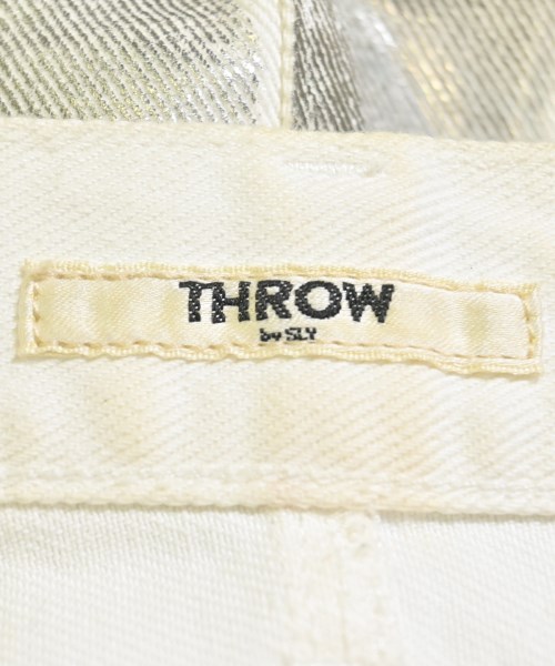 THROW（スロー）ロング・マキシ丈スカート シルバー サイズ:0(XS位) レディース/2200697077042