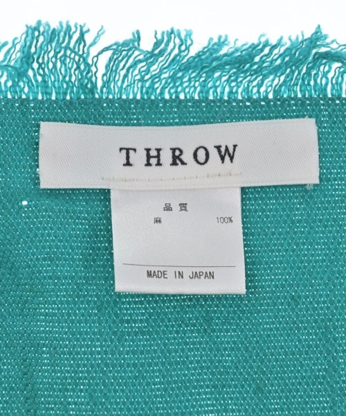 THROW（スロー）ストール 青 サイズ:- レディース/2200703430106