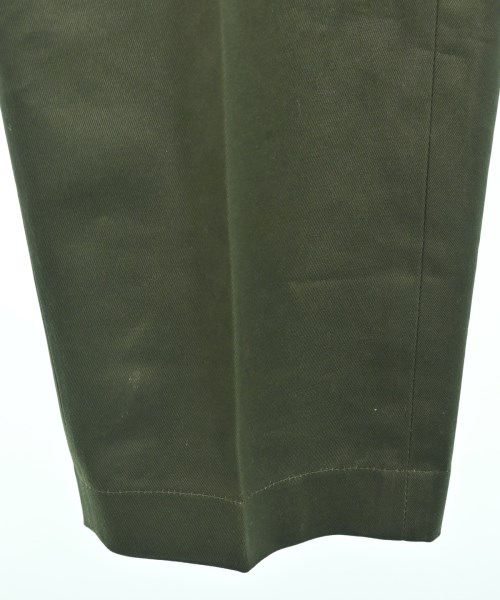 THROW（スロー）スラックス カーキ サイズ:48(L位) メンズ/2200663352012