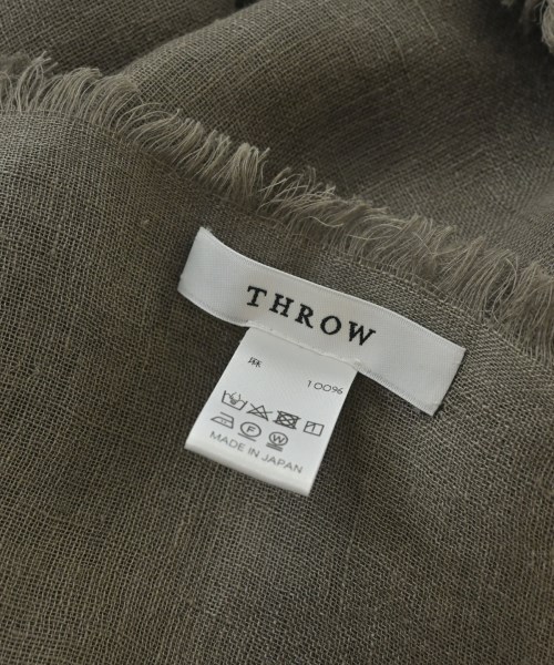 THROW（スロー）ストール グレー サイズ:- レディース/2200717283149