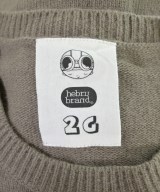 2G（ツージー）ニット・セーター ベージュ サイズ:F メンズ/2200631267065