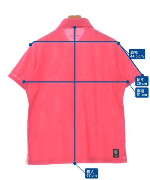 Cleveland（クリーブランド）ポロシャツ ピンク サイズ:L メンズ/2200633948122