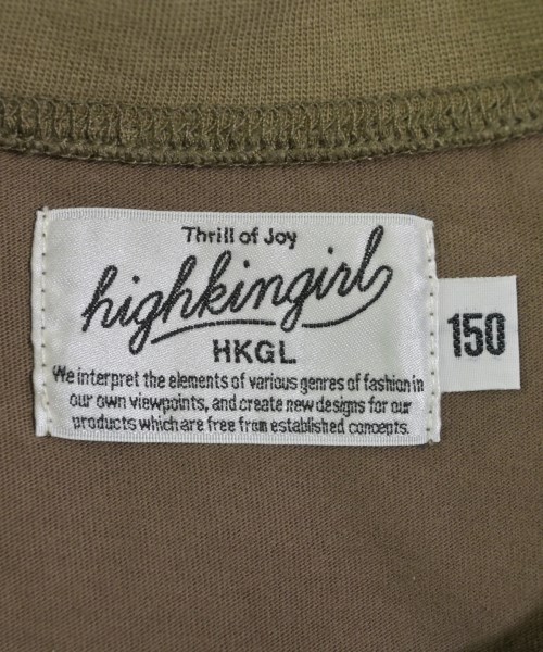 HIGHKING（ハイキング）ワンピース（その他） カーキ サイズ:150(13T-14T) キッズ/2200614611205